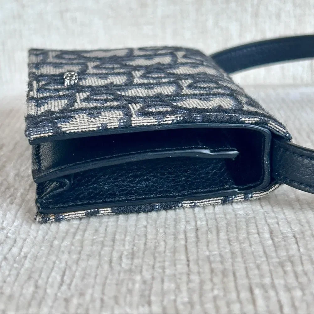 Dior Oblique Nano Wallet on Strap